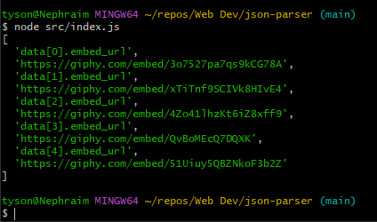 function output